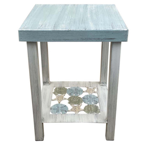 Mixed Shells End Table