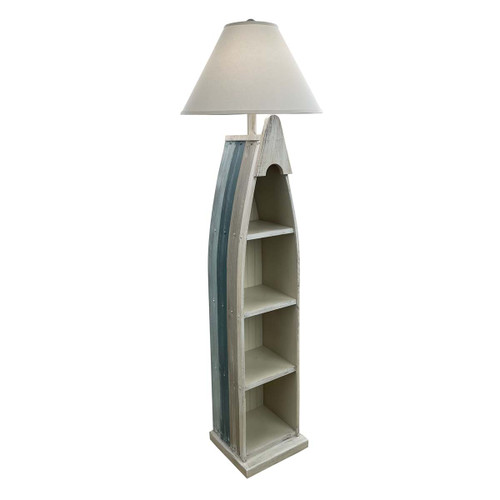 Coastal Waters Boat Floor Lamp