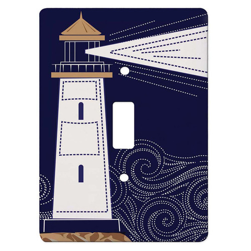 Lighthouse Beacon Single Switch Plate