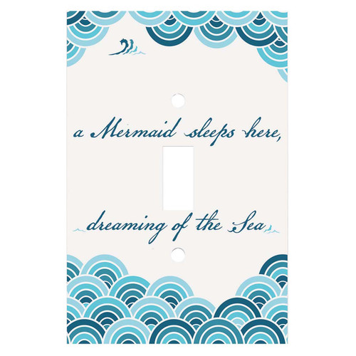 Dreams Of The Sea Single Switch Plate