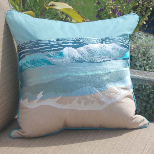 Aqua Serenity Indoor/Outdoor Pillow