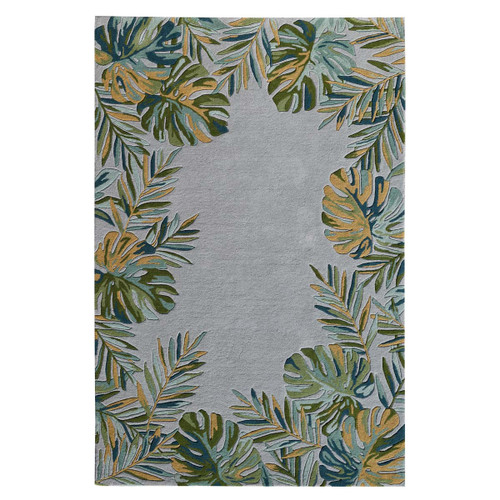 Leafy Tropics Rug - 8 Ft. Round