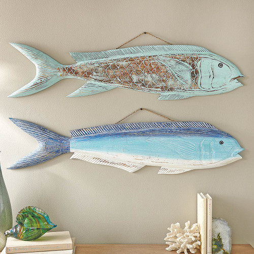 Fish Wood Wall Art