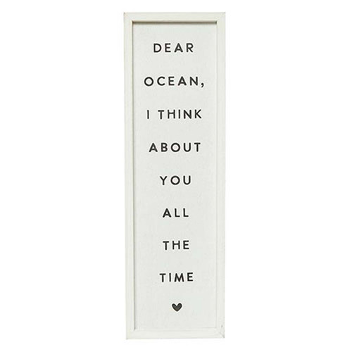 Ocean Daydream Wood Sign
