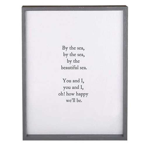Seaside Happiness Framed Wall Art