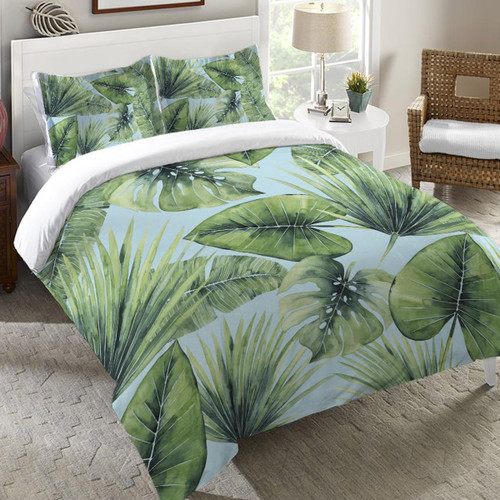 Caribbean Forest Duvet Cover - King