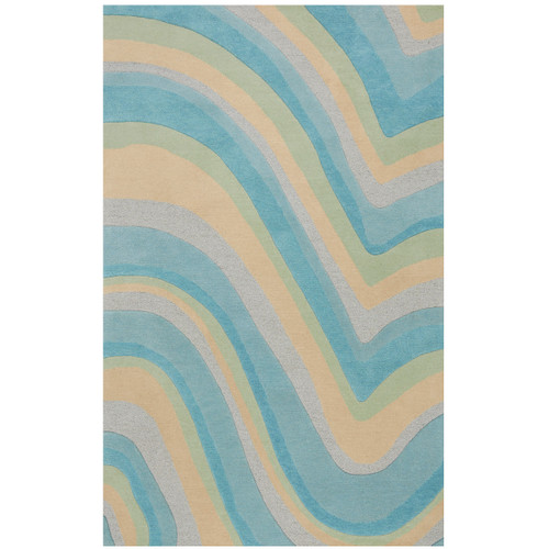 Currents Blue Rug Collection