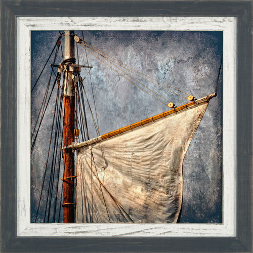 Foresail Framed Print