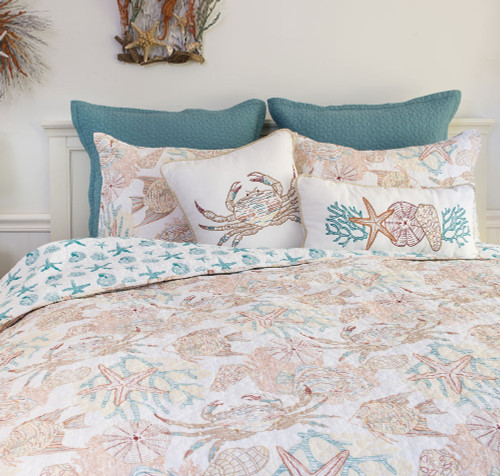 Blue Crab Bay Quilt Bedding Collection