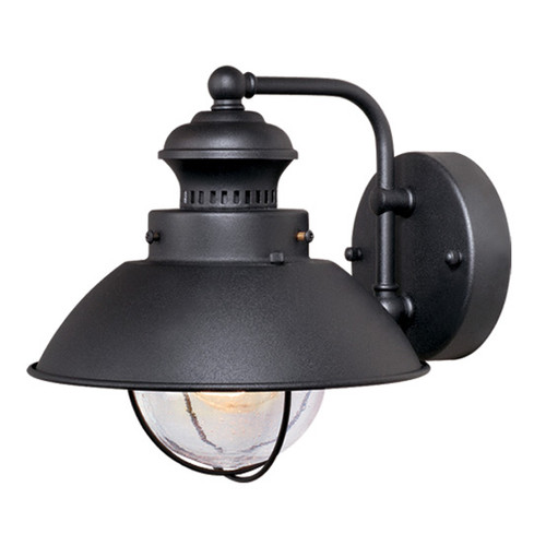 Harwich Black Outdoor Wall Sconce - 8 Inch