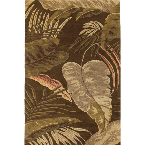 Havana Mocha Rainforest Rug - 8 x 11