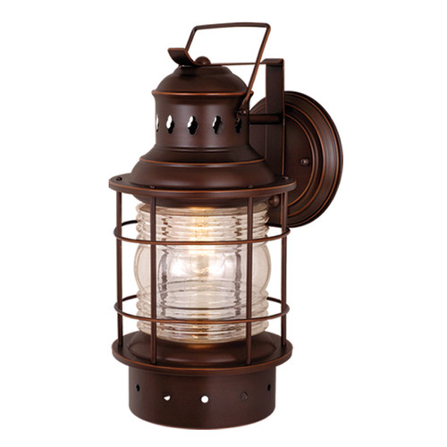 Hyannis Bronze Outdoor Wall Sconce - 8 Inch