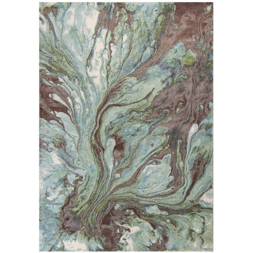 Impressions Seafoam Rug - 10 x 13