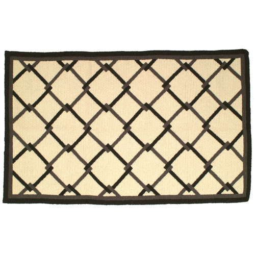 Leeward Black Rug - 2 x 3