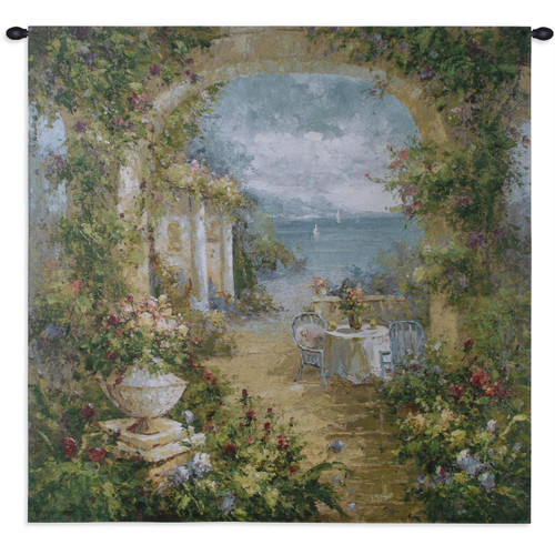 Mediterranean Arches II Small Wall Tapestry