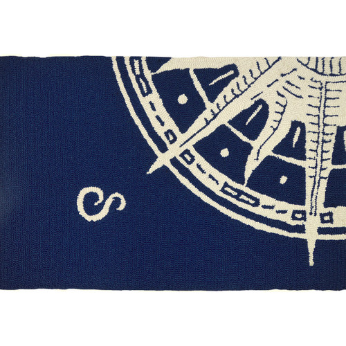 Nautical Directions Indoor/Outdoor Rug - 2 x 3