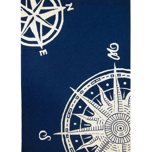 Nautical Directions Indoor/Outdoor Rug - 5 x 7