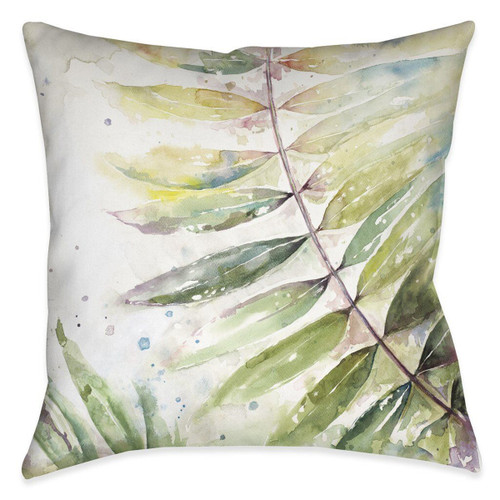 Rain Forest Palms II 18 x 18 Indoor Pillow