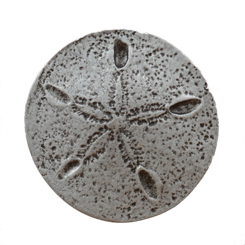 Sand Dollar Round Cabinet Knobs - Set of 2