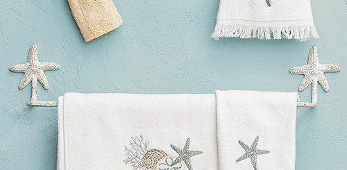 Sanibel Starfish Towel Bar - 24 Inch