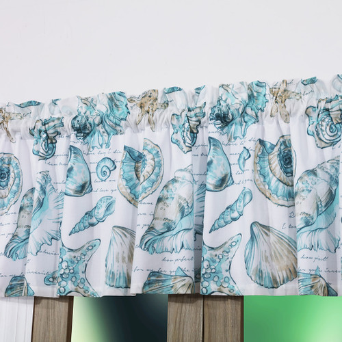 Seaside Memories Valance | Bella Coastal Decor