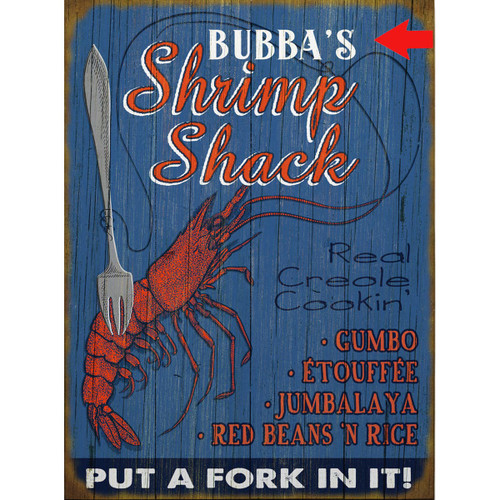 Shrimp Shack Personalized Sign - 23 x 31
