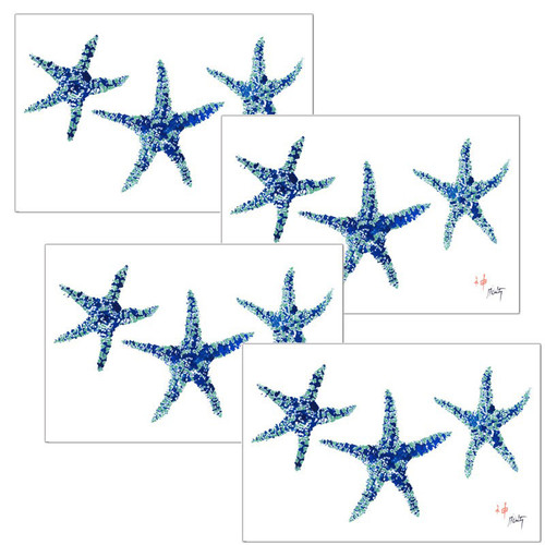 Starfish Placemats - Set of 4