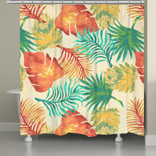 Summer Palms Shower Curtain