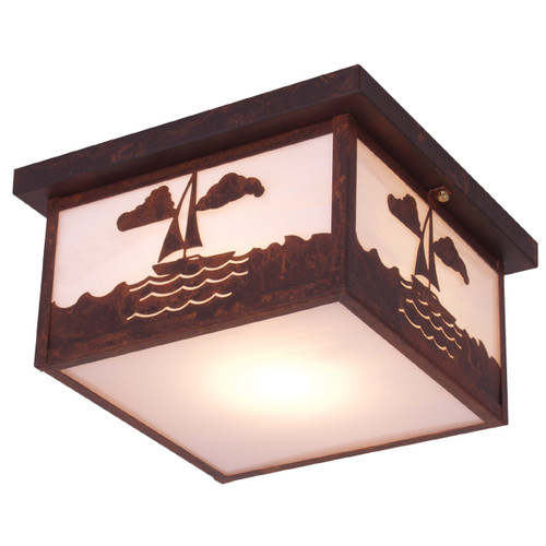 Sunset Sailing Ceiling Mount Fixture