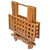 Teak Grate Top Fold-Away Table - OUT OF STOCK UNTIL 07/25/2024