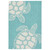 Turtle Time Blue Indoor/Outdoor Rug - 2 x 3 - OUT OF STOCK UNTIL 06/05/2024