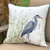Marsh Heron Indoor/Outdoor Pillow
