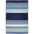 Carlsbad Aqua Stripes Indoor/Outdoor Rug - 2 x 3