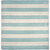 Carlsbad Beach Stripes Indoor/Outdoor Rug - 8 Ft. Square