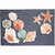 Beach Shells Denim Indoor/Outdoor Rug - 3 x 4