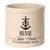 Anchor Lake House Personalized Crock - Black