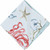 Octopus Adventure Reversible Napkins - Set of 6