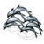 Dolphin School Metal Wall Art