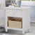 Ivory Coast 1 Drawer Nighstand with Basket - OUT OF STOCK UNTIL 07/18/2024