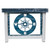 Compass Rose Metal Coffee Table