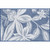 Fiji Flowers Blue Rug - 2 x 3