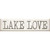 Lake Love Wood Sign