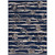 Nautical Night Indoor/Outdoor Rug - 7 x 10 - OUT OF STOCK UNTIL 07/03/2024