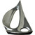 Pewter Sailboat Figurine