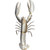 Stainless Steel Lobster Wall Decor