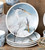 Seaside Birds Ceramic Dinner Plates - Set of 4 - OVERSTOCK