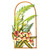 Floral Arch Tropical Metal Wall Art