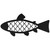 Scalloped Fish Metal Wall Art