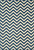 Baja Chevron Navy Rug - 8 x 11