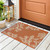 Orange Coral Cluster Rug - 2 x 4